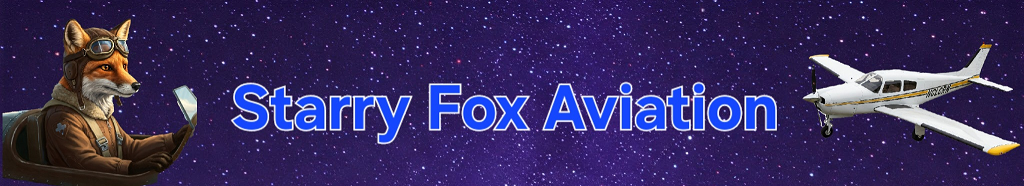 Starry Fox Aviation Logo