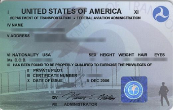 Pilot Certificate